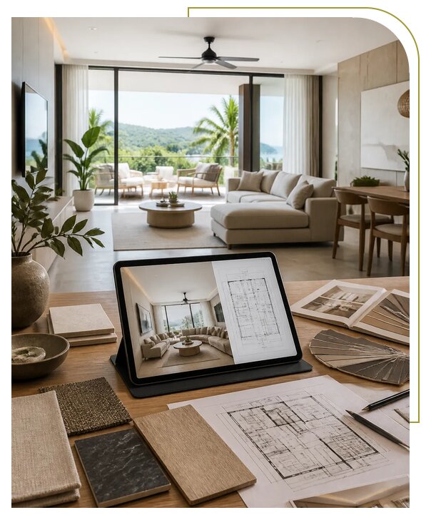 Дизайн интерьера на Пхукете из Снежинска от 2598 р. | коПхукет-Снж